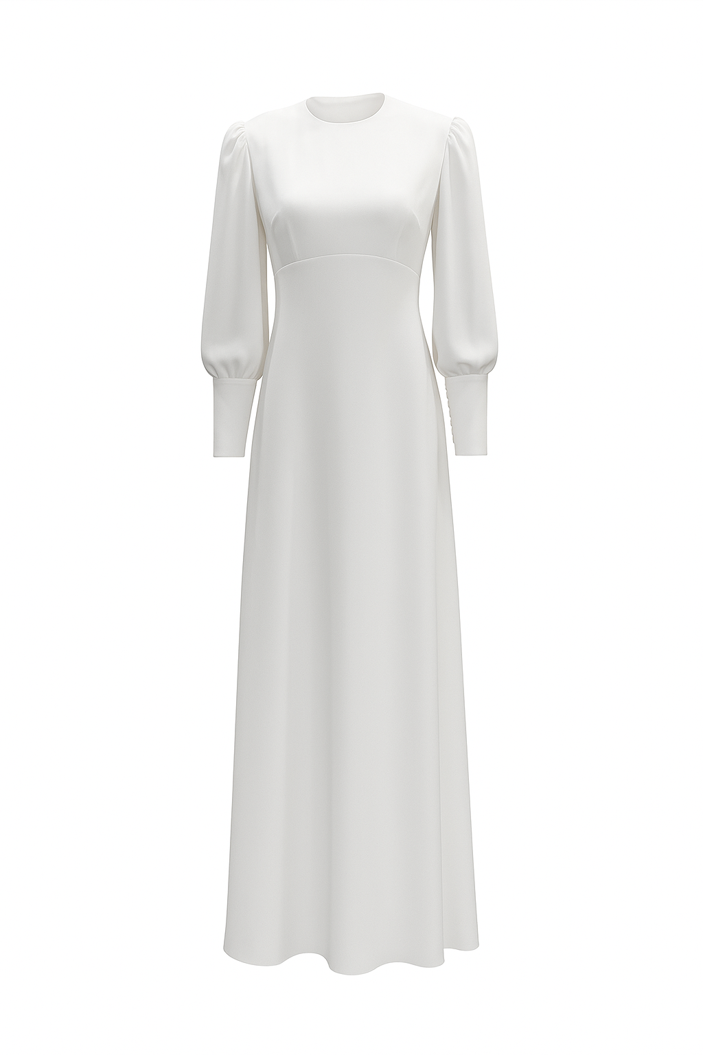 Maxi minimalist dress