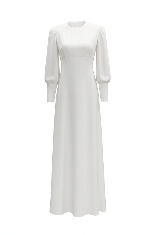 Maxi minimalist dress