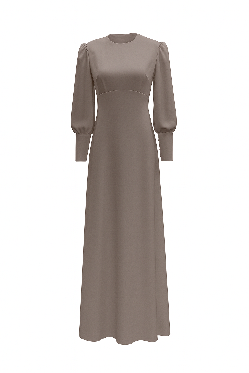 Maxi minimalist dress
